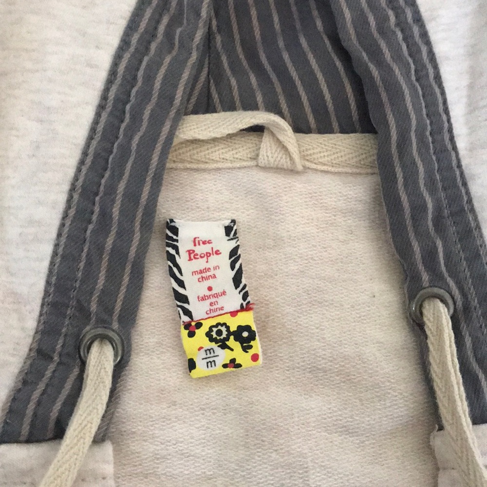 Free People Lace Cotton Top Hoodie - Picture 4 of 6